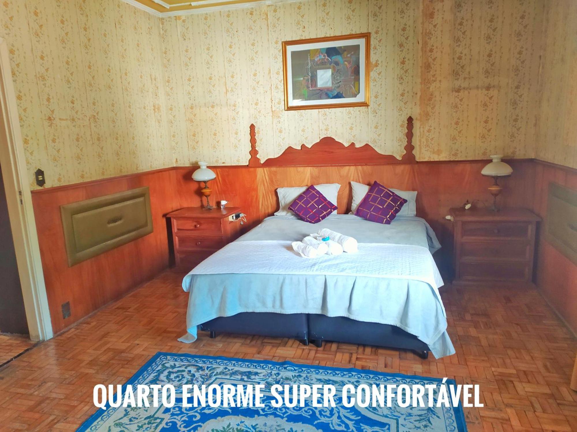 Cama Queen Mega Suite - 10 Min Metro E Aeroporto Cgh São Paulo Exteriör bild